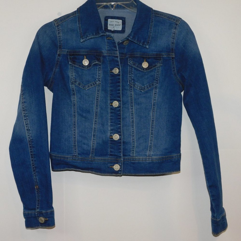 Basic Denim Wax Jean Jacket